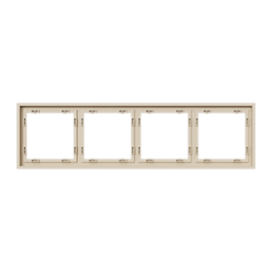 Рамка на 4 поста для розеток и выключателей