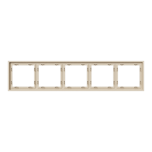 Рамка на 5 постов для розеток и выключателей
