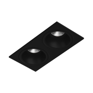 Встраиваемый светильник под сменную лампу Ledron AO1501010 SQ2 Black