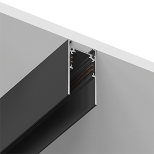 Накладной магнитный трек Ledron АВД-5356 1250 мм Black