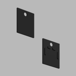 Заглушка для профиля АВД-5357 Black