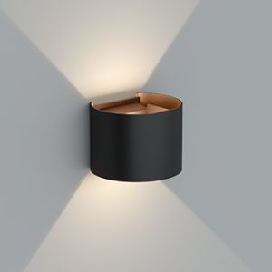 Настенный светодиодный светильник Ledron BCS-WL2017  Black-Gold