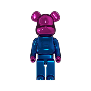 Статуэтка BEAR Mini Pink-Blue