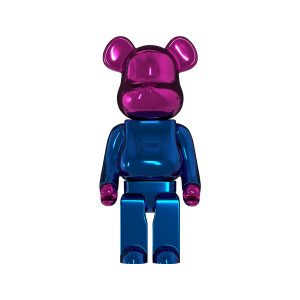 Статуэтка BEAR Middle Pink-Blue