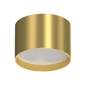 Накладной светодиодный светильник DRUM Brass NO DIM