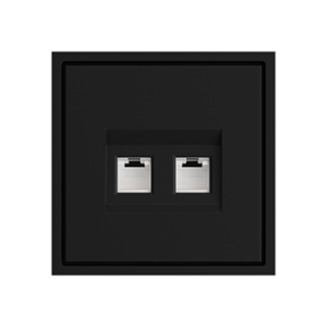 Розетка компьютерная двойная