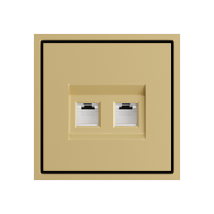 Розетка компьютерная двойная