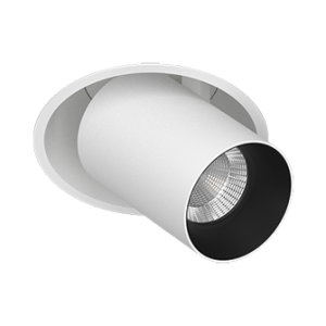 Встраиваемый поворотный светодиодный светильник EVA DANNY MINI White-Black TRIAC 4000K