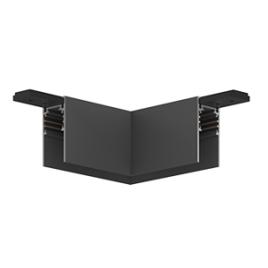 Угол накладной (горизонтальный) для магнитной системы G-АВД-5356 Black