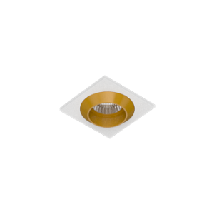 Встраиваемый светодиодный светильник Ledron GIZA MINI SQ White-Gold