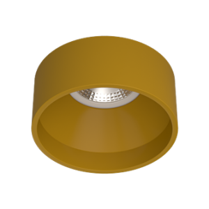 Встраиваемый светильник под сменную лампу Ledron KEA GU10 Gold