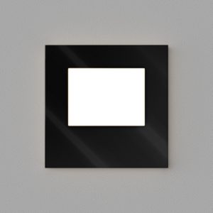 Встраиваемый светодиодный светильник для стен и ступеней Ledron KIT AGILE G SQ Black