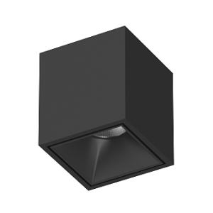 Накладной светодиодный светильник Ledron KUBING Black 4000K