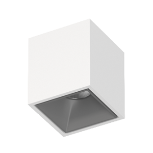 Накладной светодиодный светильник KUBING White-Grey 4000K