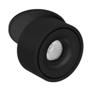 Встраиваемый поворотный светодиодный светильник LB13 Black 4000K