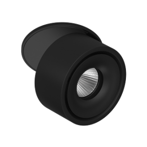 Встраиваемый поворотный светодиодный светильник LB8 Black 4000K