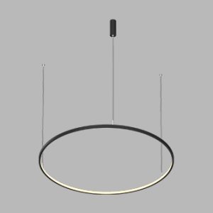 Подвесной светодиодный светильник LED ROUND R800 Black