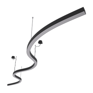 Подвесной светильник LED SNAKE 3000K Black