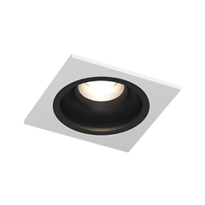 Встраиваемый светодиодный светильник LEVEL SQ White-Black TRIAC 4000K