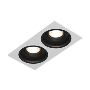 Встраиваемый светодиодный светильник LEVEL SQ2 White-Black TRIAC 4000K