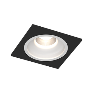 Встраиваемый светодиодный светильник LEVEL SQ Black-White TRIAC 4000K