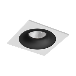 Встраиваемый светодиодный светильник LOFT SQ White-Black 4000K