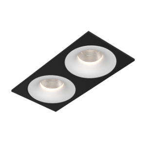 Встраиваемый светодиодный светильник LOFT SQ2 Black-White TRIAC 4000K