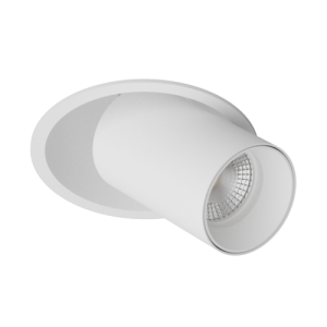 Встраиваемый поворотный светильник под сменную лампу Ledron MJ-1130 White