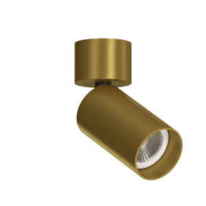 Накладной поворотный светильник под сменную лампу Ledron MJ-1184 Gold