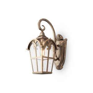 Настенный светильник (бра) Альбион / Albion  E27х1 60Вт IP 44 Уличный настенный светильник Outdoor O413WL-01GB