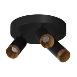 Накладной светодиодный светильник Ledron SAGITONY R3 S60 Wooden Black 4000K