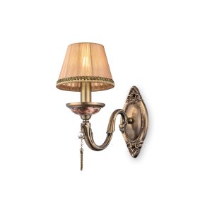 Настенный светильник (бра) Демитас / Demitas E14х1 Настенный светильник (бра) Maytoni RC024-WL-01-R