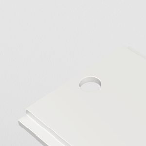 Крепление для троса 1шт Gravity белый Комплектующие для накладной трековой системы Technical TRA004HP-21W