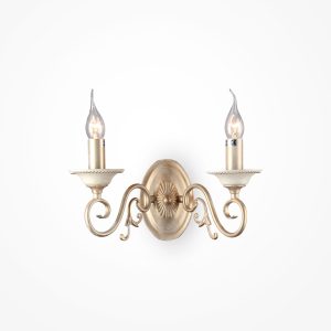 Настенный светильник (бра) Жемчужина / Perla E14х2 Настенный светильник (бра) Maytoni ARM337-02-R