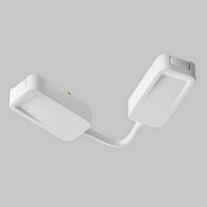 Коннектор питания угловой встраиваемый 6см Radity белый Комплектующие для систем освещения с токоведущими элементами Technical TRA084CPC-W-12