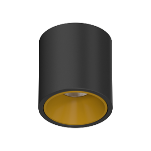 Накладной светодиодный светильник Ledron RINBOK Black-Gold TRIAC 4000K