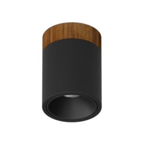 Накладной светодиодный светильник Ledron RINBOK 130 Wooden Black