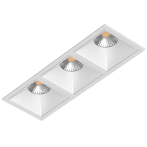 Встраиваемый светильник под сменную лампу Ledron RISE KIT3 White