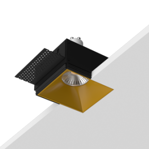 Встраиваемый светильник под сменную лампу Ledron Rise SQ H KIT1 Gold