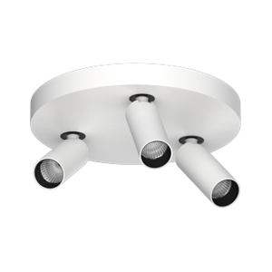 Накладной поворотный светодиодный светильник Ledron SAGITONY R3 S40 White-Black 4000K NO DIM