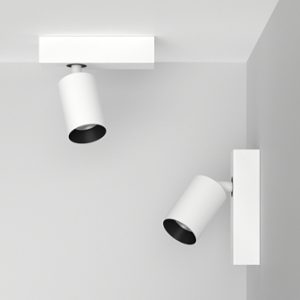 Накладной поворотный светодиодный светильник Ledron SAGITONY E S60 White-Black 4000K