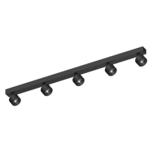 Накладной поворотный светодиодный светильник Ledron SAGITONY E5 S75 Black Dim 4000K