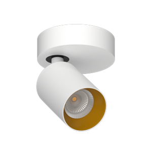 Накладной поворотный светодиодный светильник Ledron SAGITONY R1 S60 White-Gold