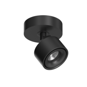 Накладной поворотный светодиодный светильник Ledron SAGITONY R1 S75 Black Dim 4000K