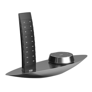 Пульт и кнопка на настольном держателе Table set Silver