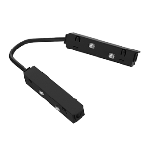 Коннектор угловой (гибкий) для магнитной системы TSM-LFH Black