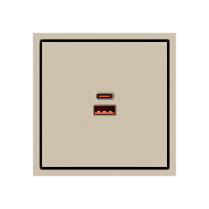 USB зарядное устройство типа A+С