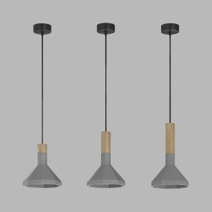 Подвесной (накладной) светильник Ledron SCOPE B Wood 185