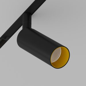 Светодиодный светильник для магнитного трека Ledron Sagi S40 Zigbee Black-Gold 4000K