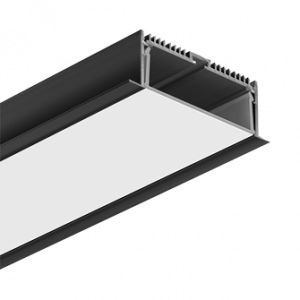 Встраиваемый профиль с накладным фланцем 13003 Black